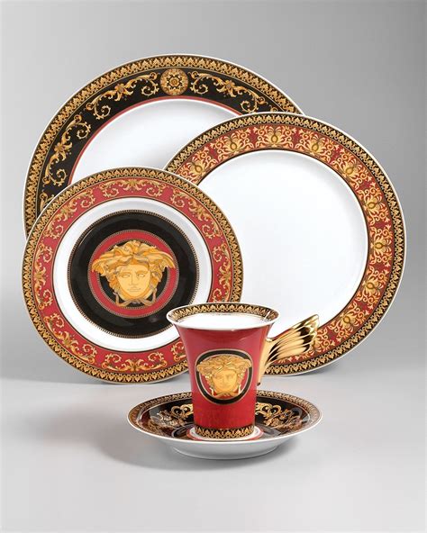 versace plaque|Versace dinner sets.